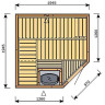 Сауна HARVIA VARIANT S1010 сосна S1010P